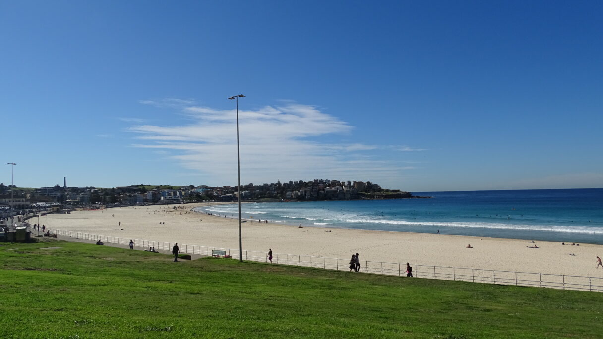 Plage de Bondi Beach, proche de Sydney