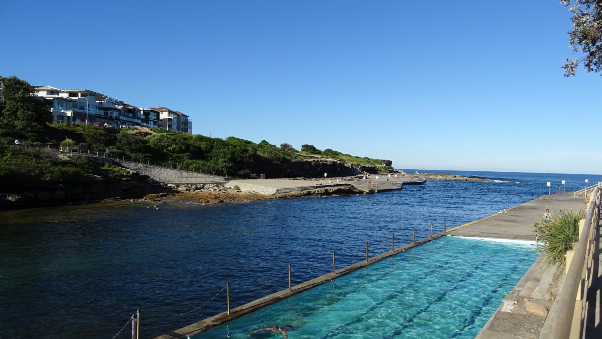 Clovelly beach, piscine d'eau de mer