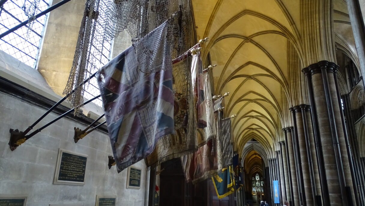 Intérieur de la cathédrale de Salisbury