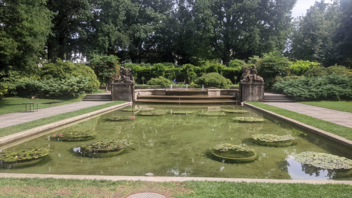 Le jardin Rosengarten de Berne