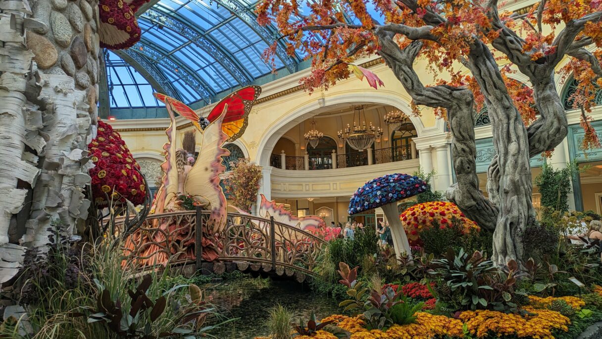 Jardin botanique du Bellagio - Las Vegas