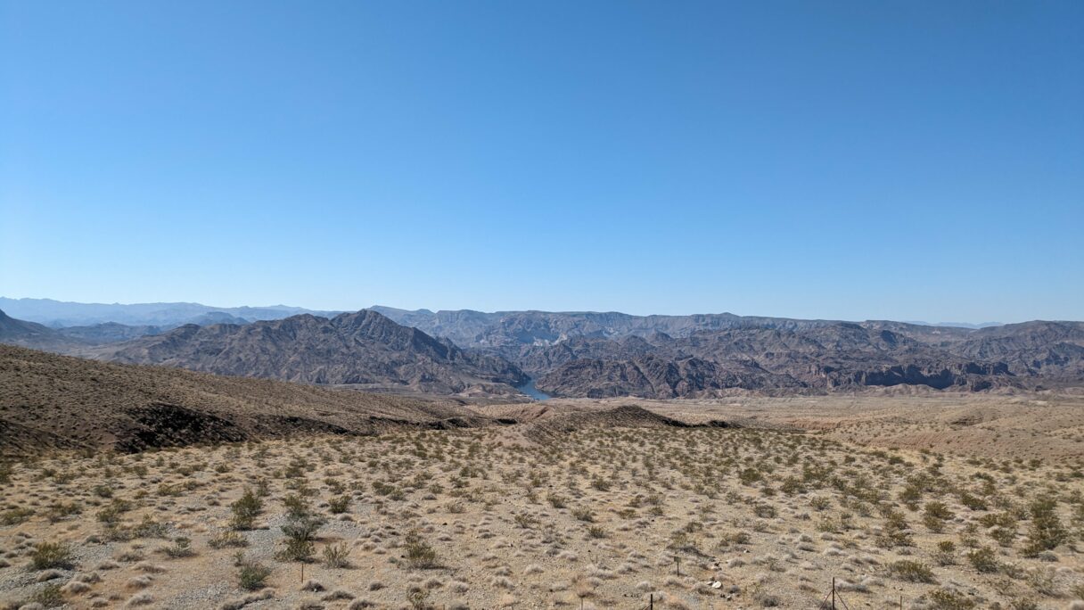 Paysage aride de l'Arizona