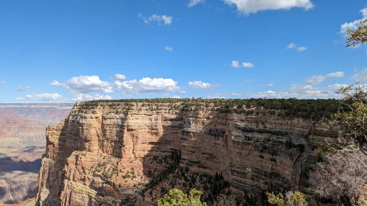 Vue sur Hopi Point depuis Mohave Point