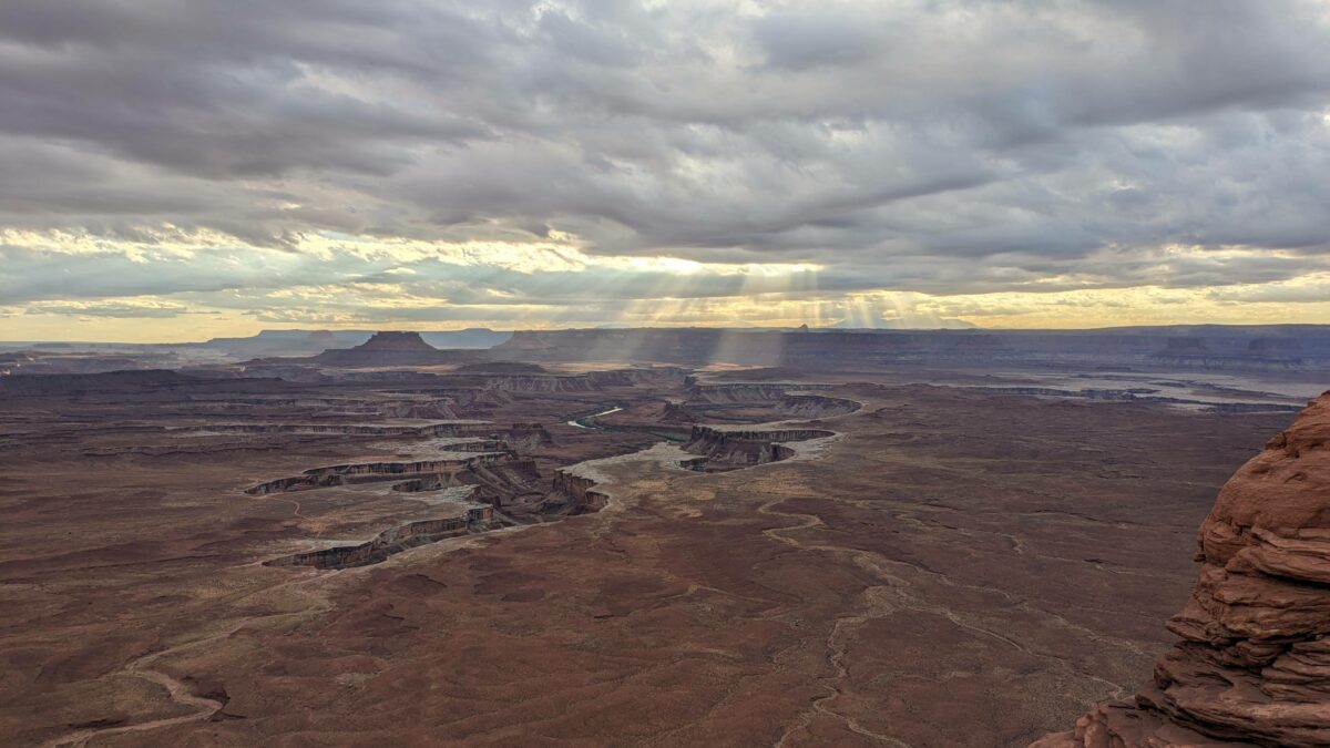 Green River Overlook, le parc de Canyonlands dans toute sa splendeur