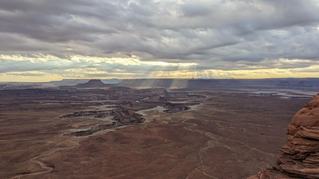 Green River Overlook, le parc de Canyonlans dans toute sa spleindeur