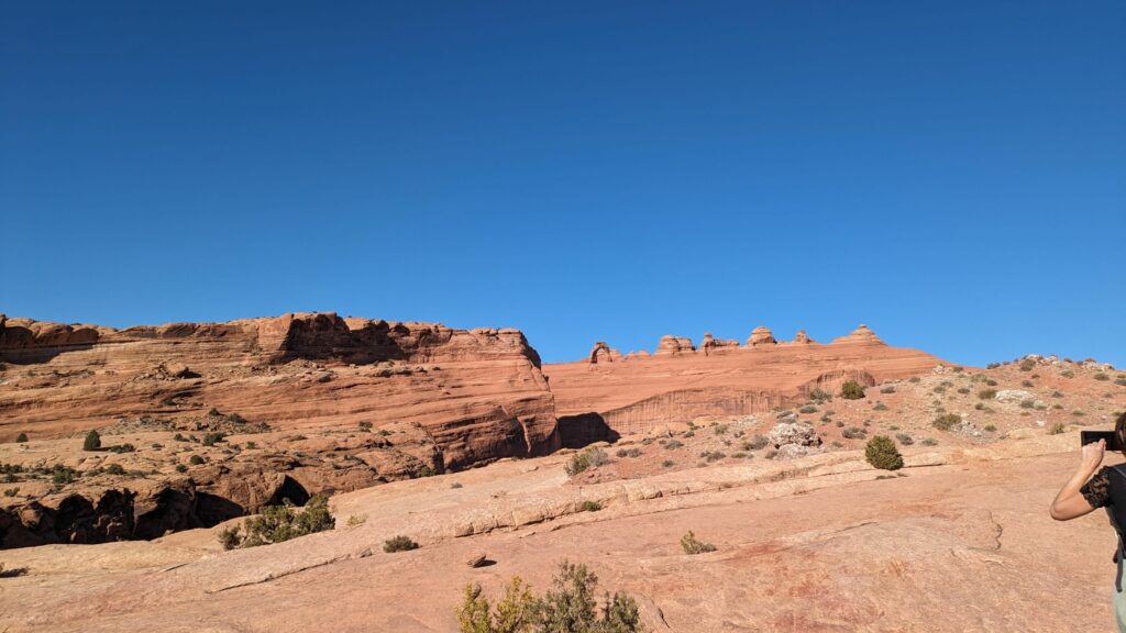 Vue sur Delicate Arch