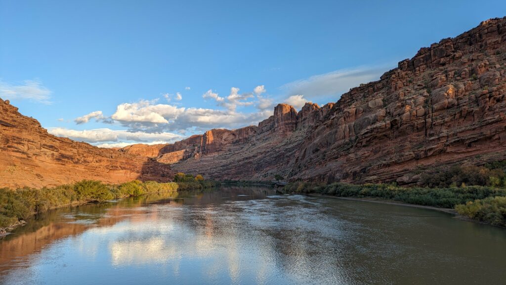 Le Colorado près de Moab