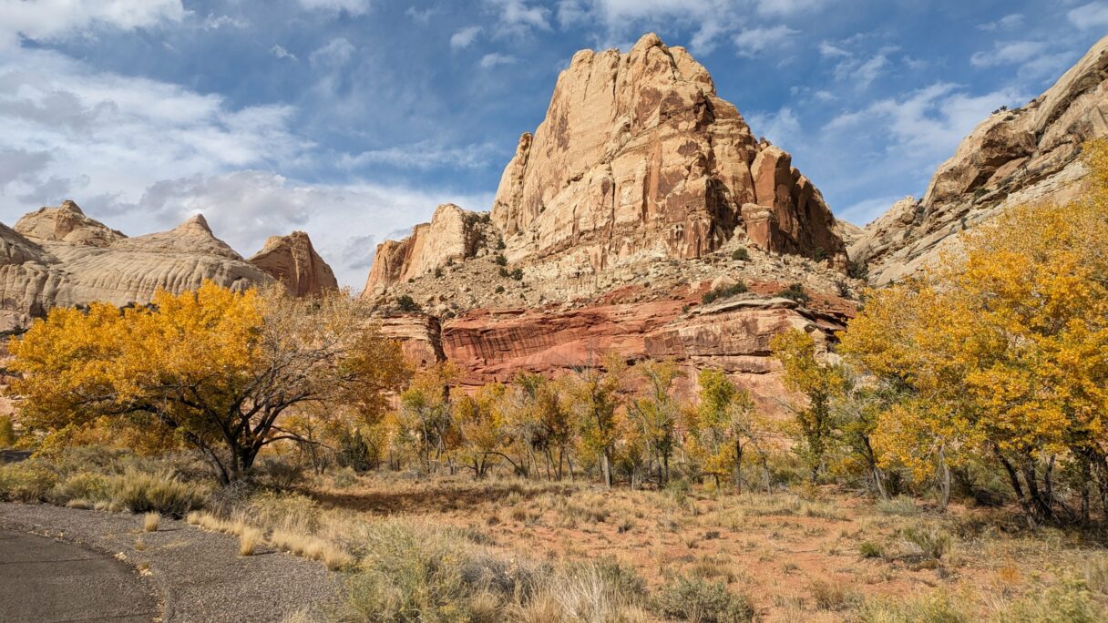 Entrée dans Capitol Reef