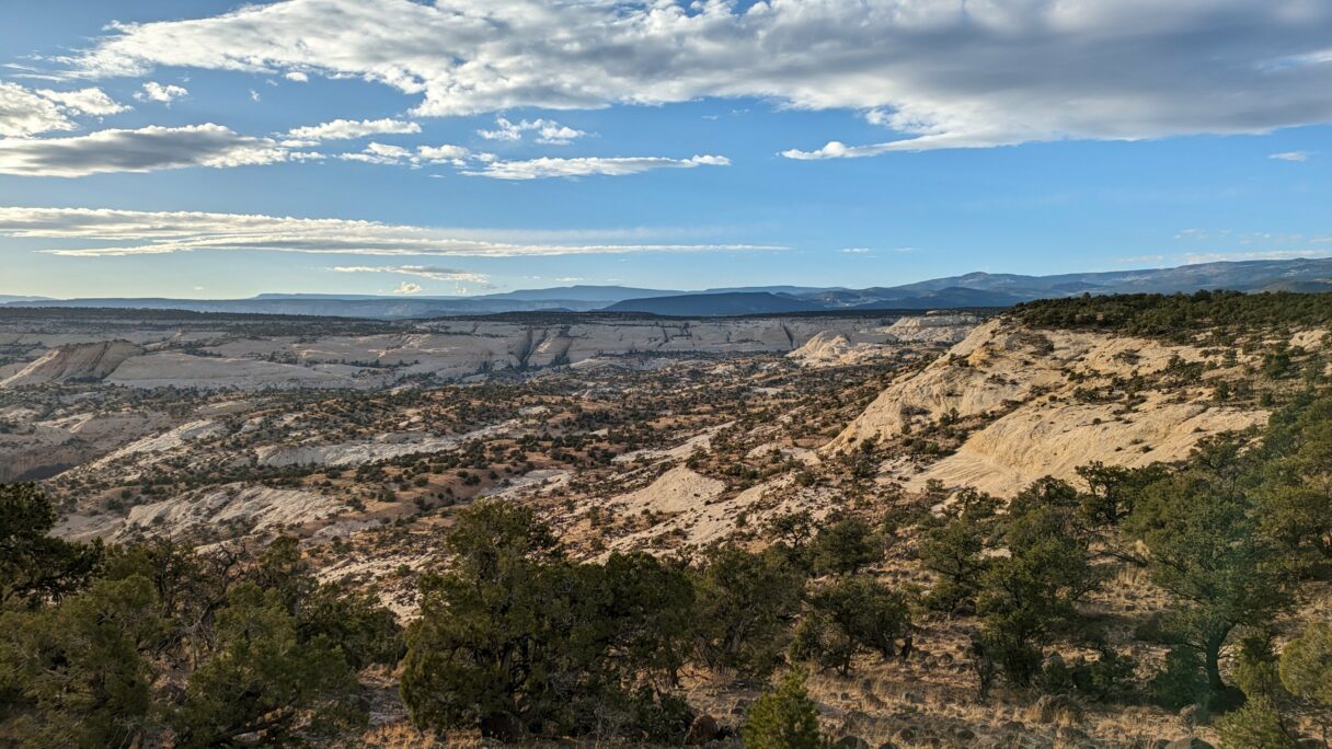 Vue depuis The Hogback