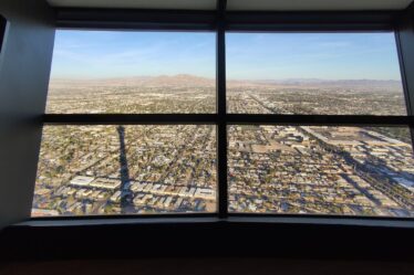 Vue de Vegas depuis la Strat Tower