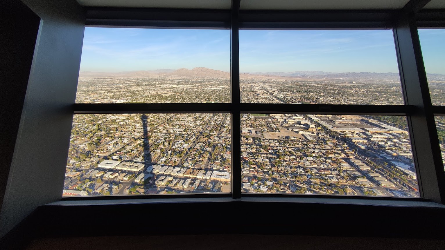 Vue de Vegas depuis la Strat Tower