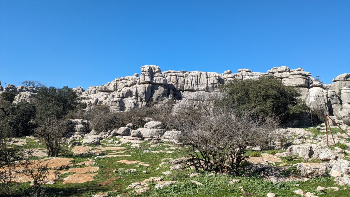 Plateau en herbe à El Torcal