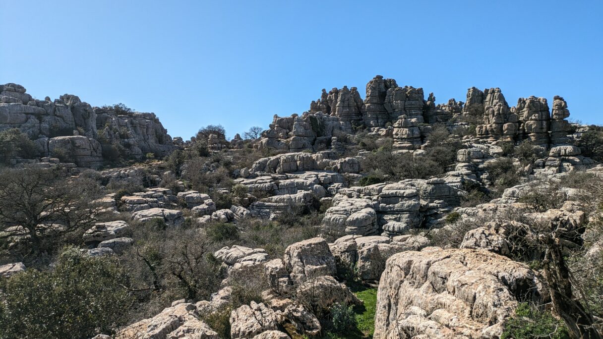 Les rochers de El Torcal de Antequera