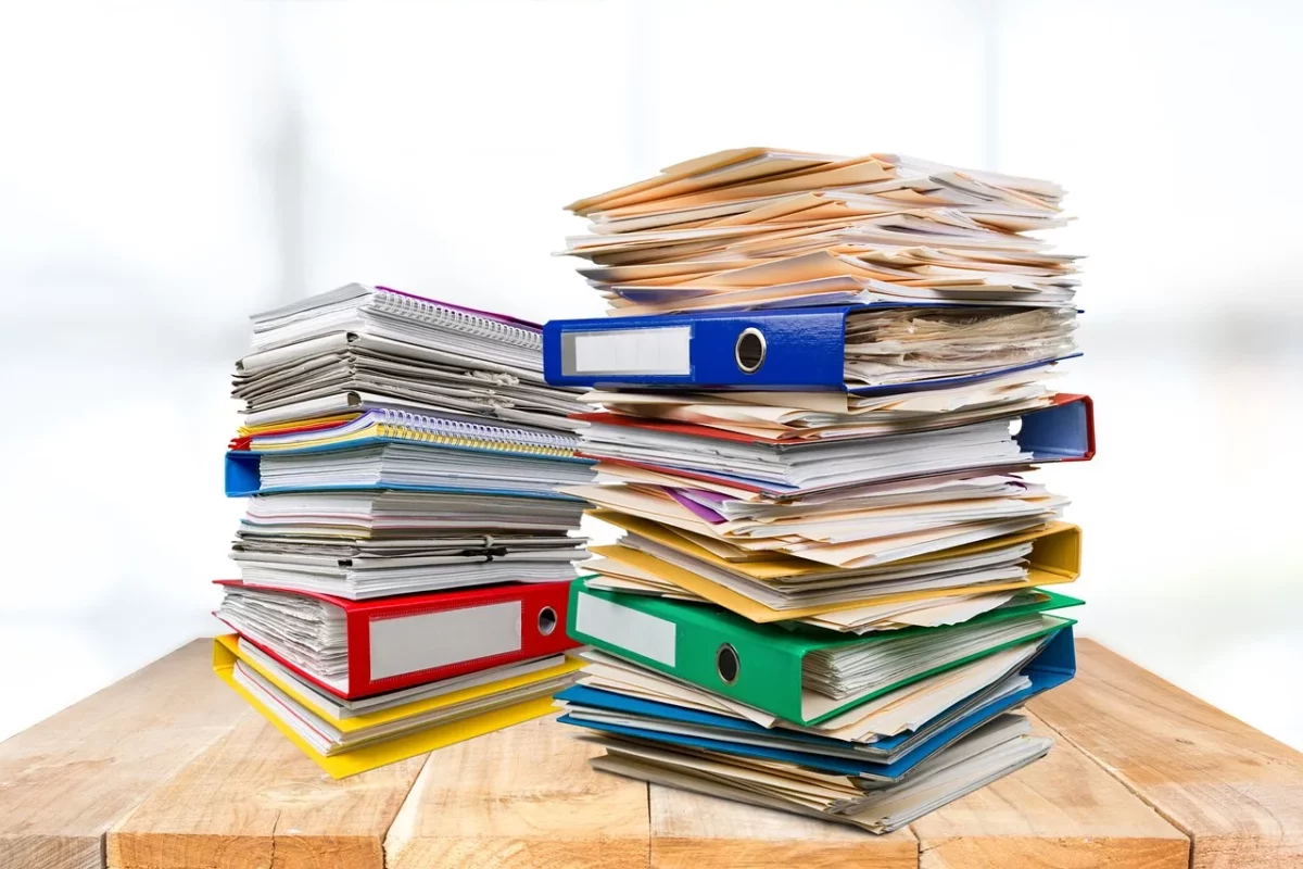 Pile de dossiers