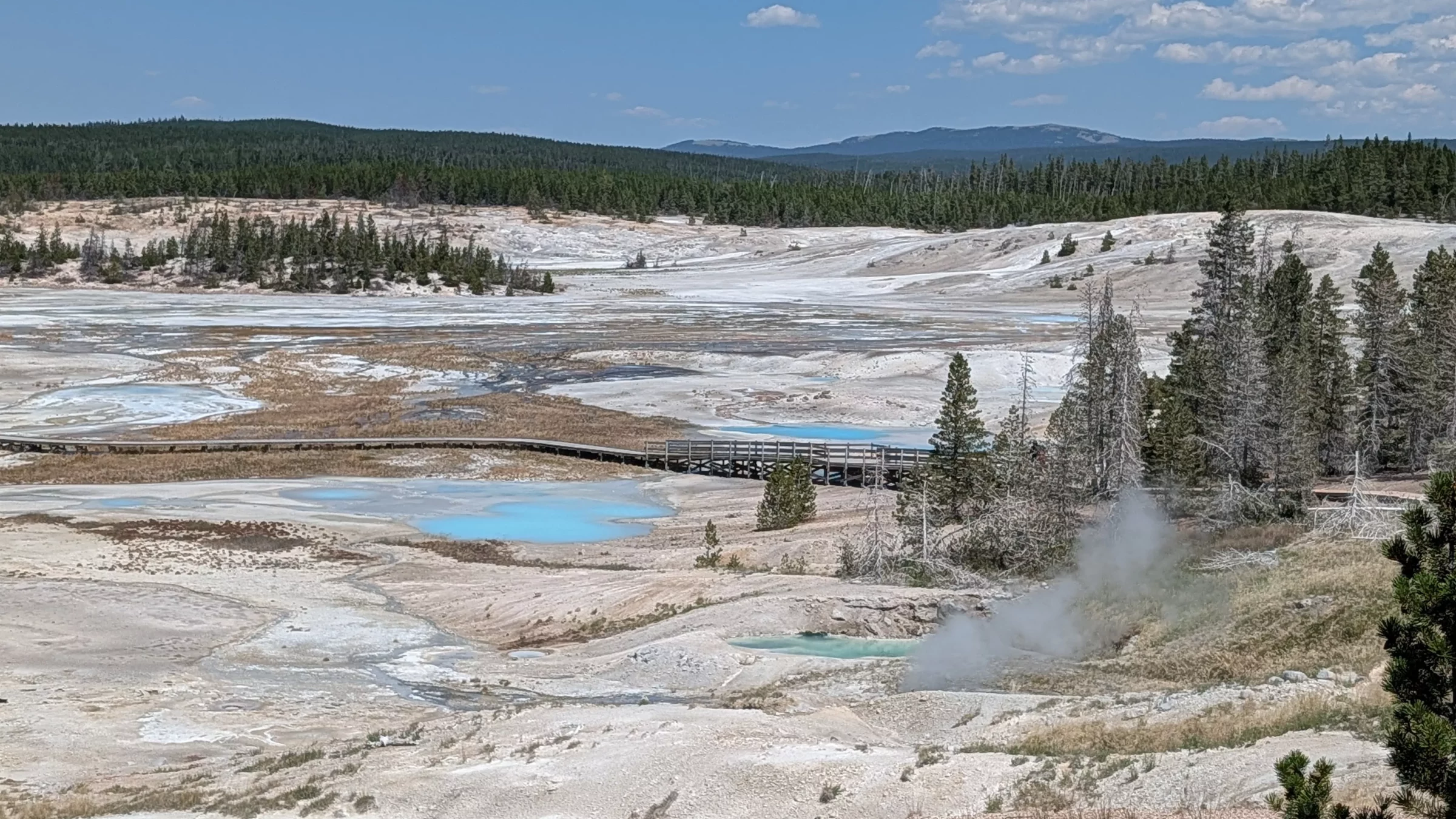 Le plateau Nord de Norris Basin
