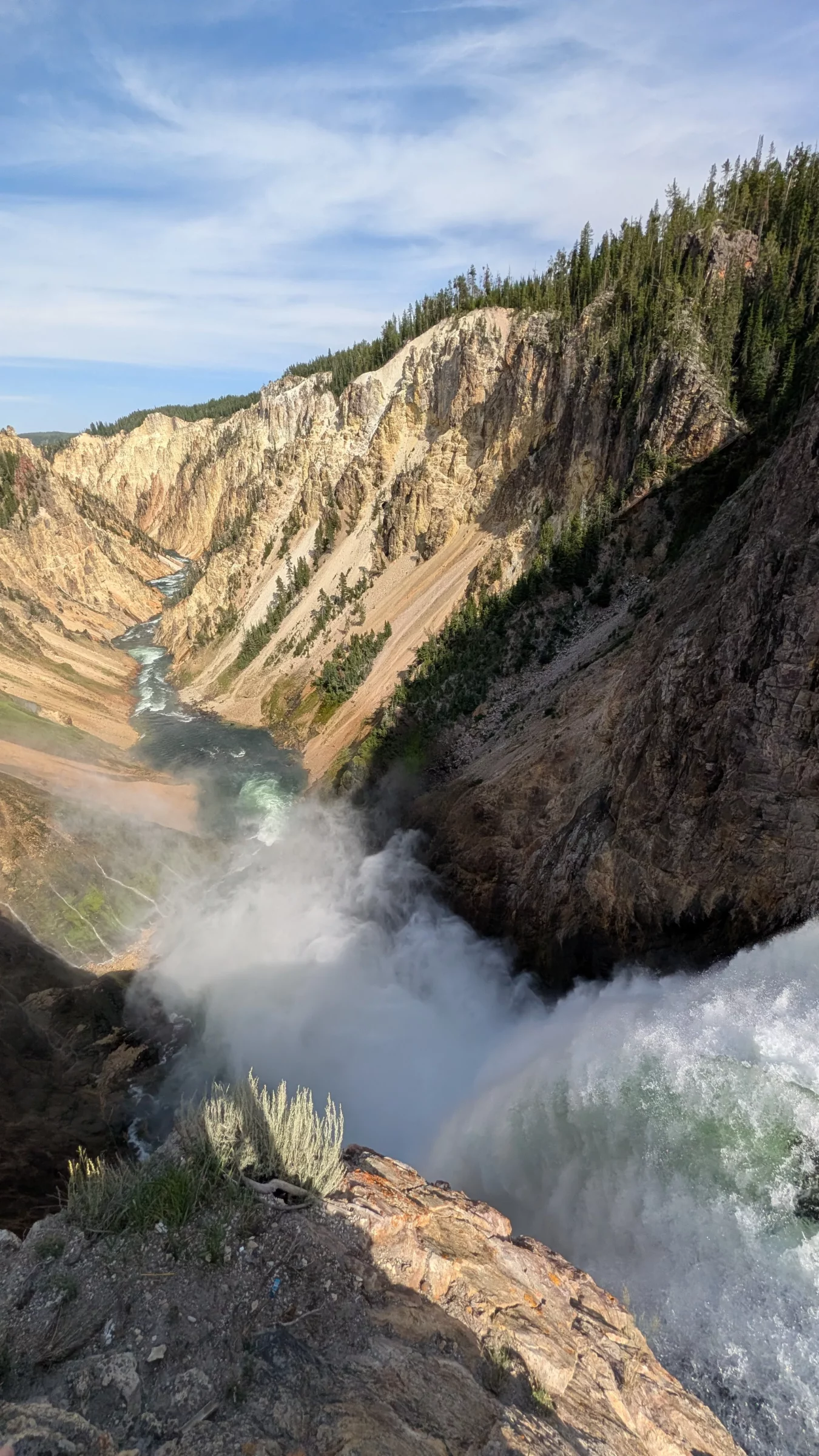 Cascade de Yellowstone