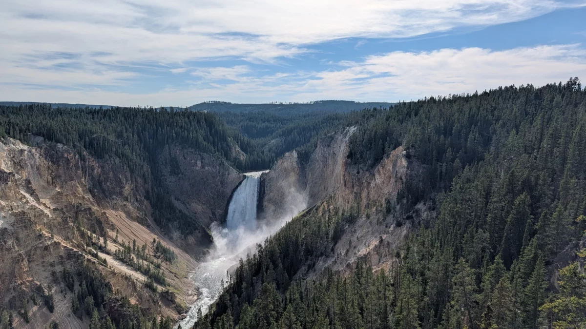 Cascade de Yellowstone