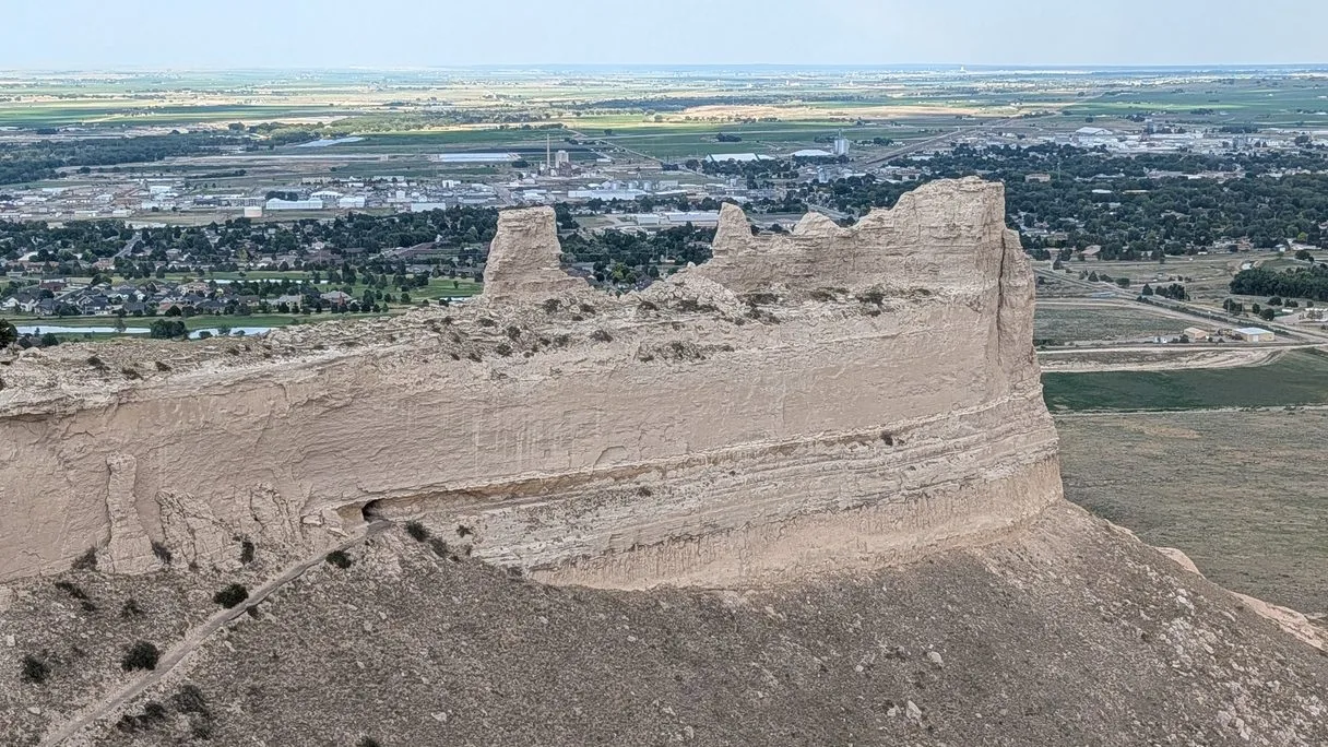 Falaise de Scotts Bluff