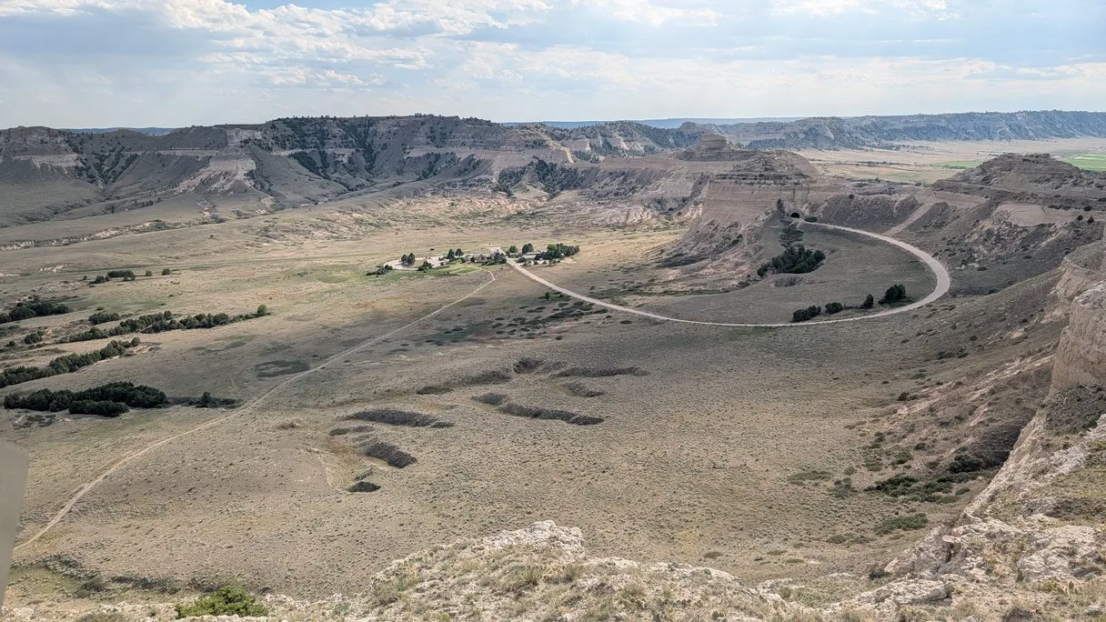 Panorama de Scotts Bluff