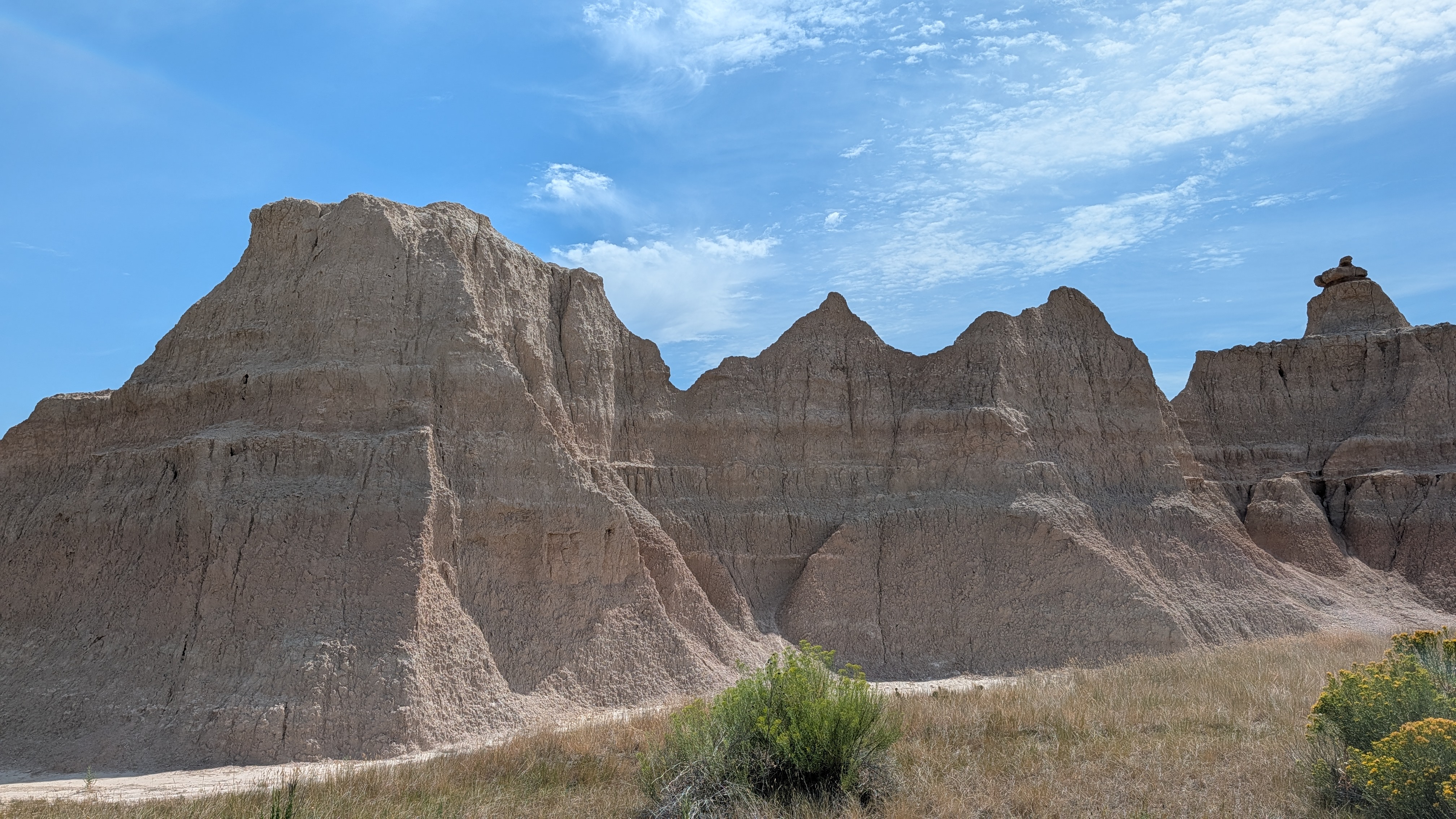 Formations rocheuses au bord du Door Trail