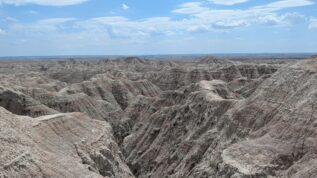 Les formations rocheuses des Badlands