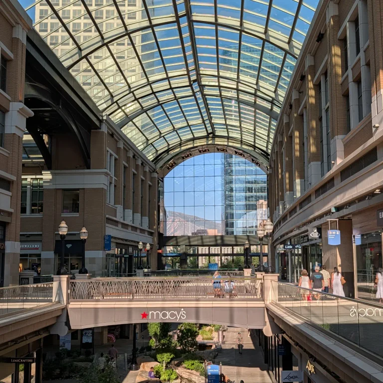Centre commercial City Creek Center de Salt Lake City