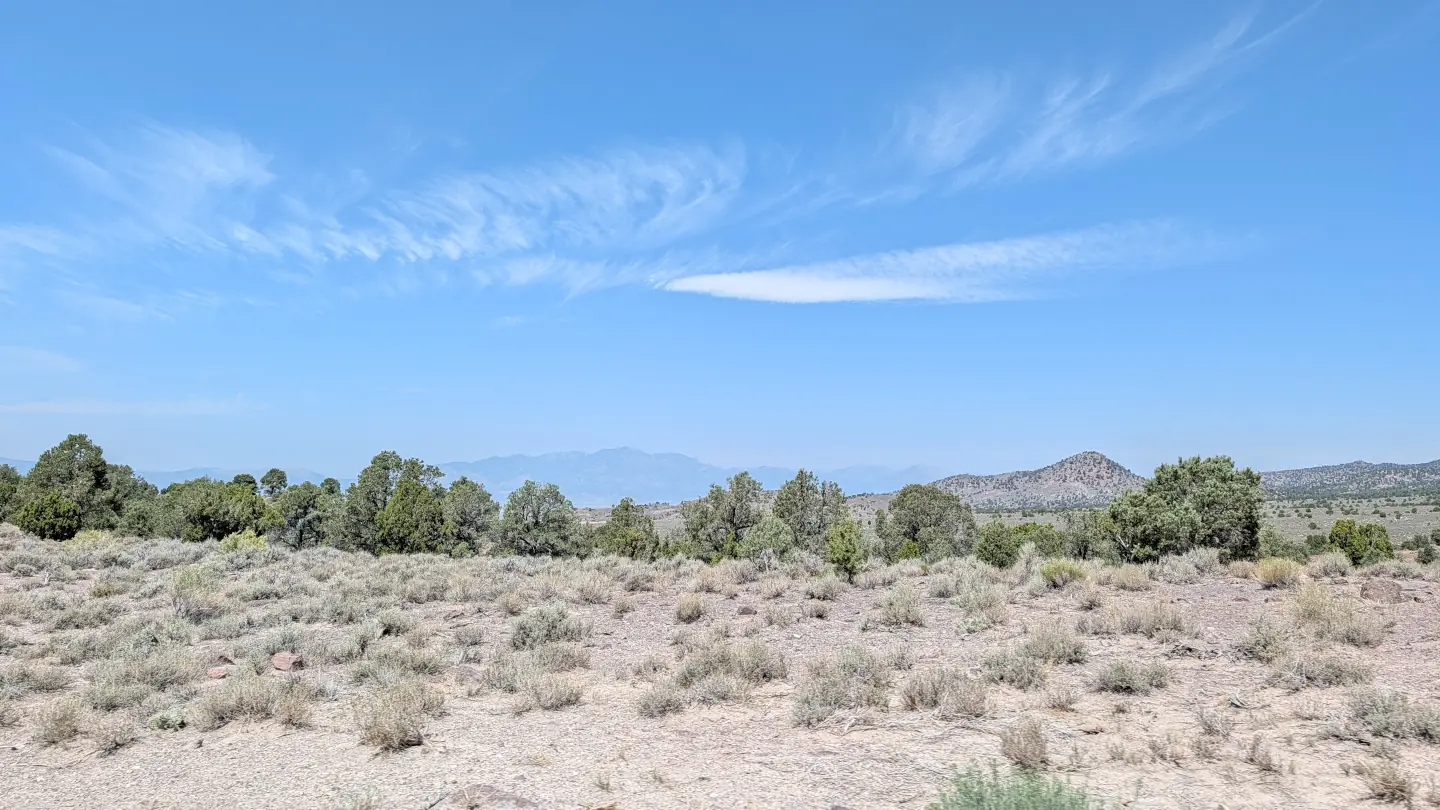 Paysages solitaires du Nevada