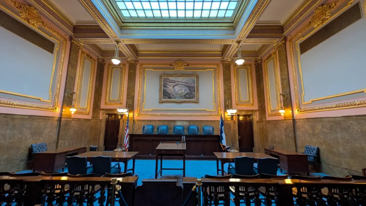 Salle de réunion dans le State Capitole d'Utah